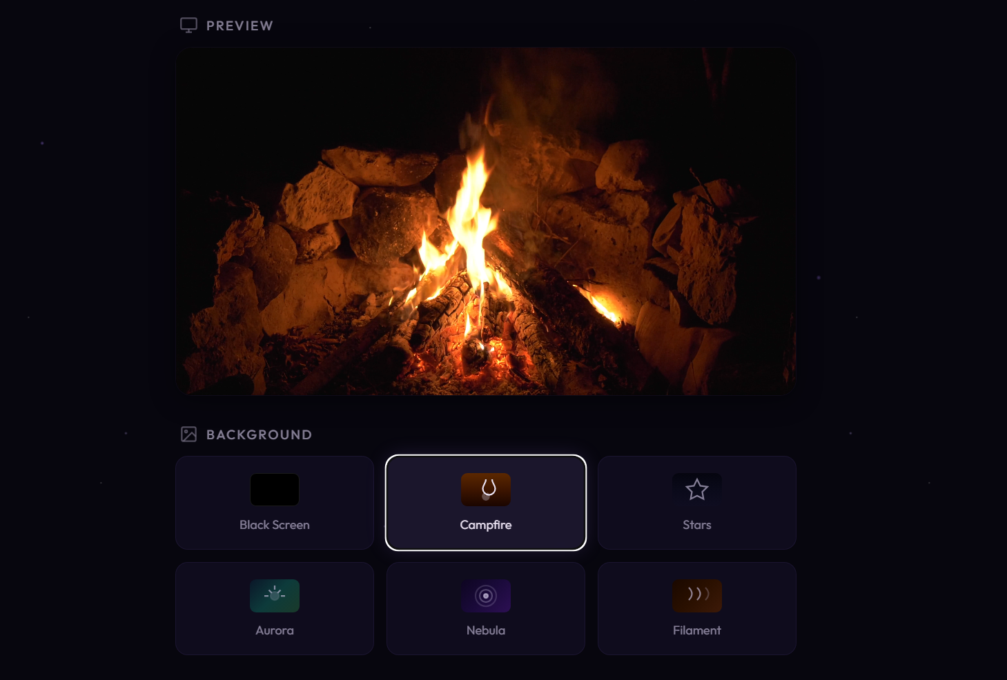 Lullaby.rest Campfire