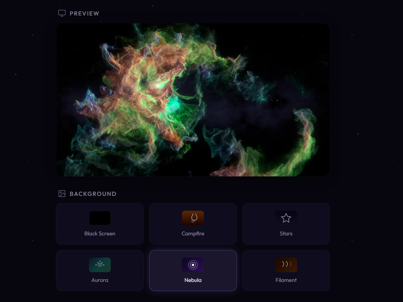 Lullaby.rest Nebula